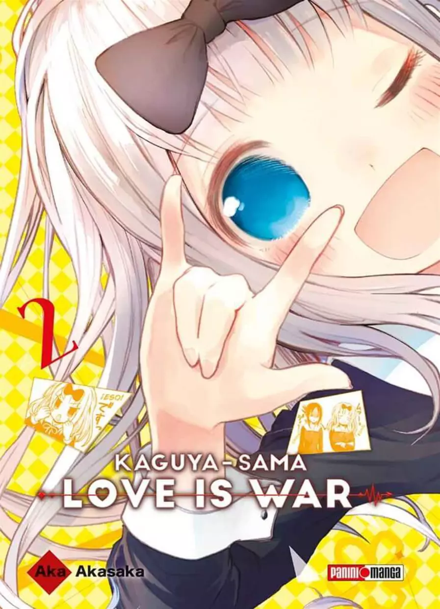 Portada Kaguya-sama: Love is War 2 – Panini Argentina