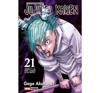Portada Jujutsu Kaisen 21 – Panini Argentina