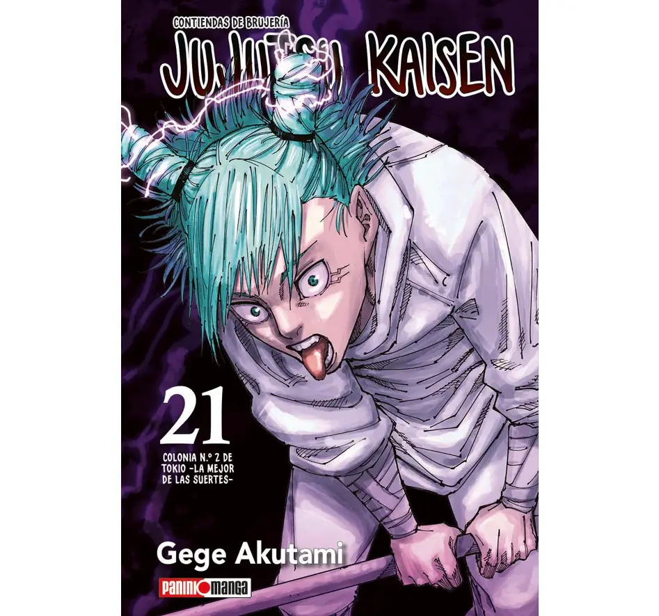 Portada Jujutsu Kaisen 21 – Panini Argentina