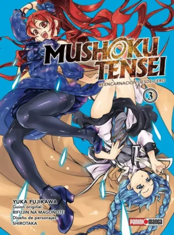 Portada Mushoku Tensei 3 – Panini Argentina