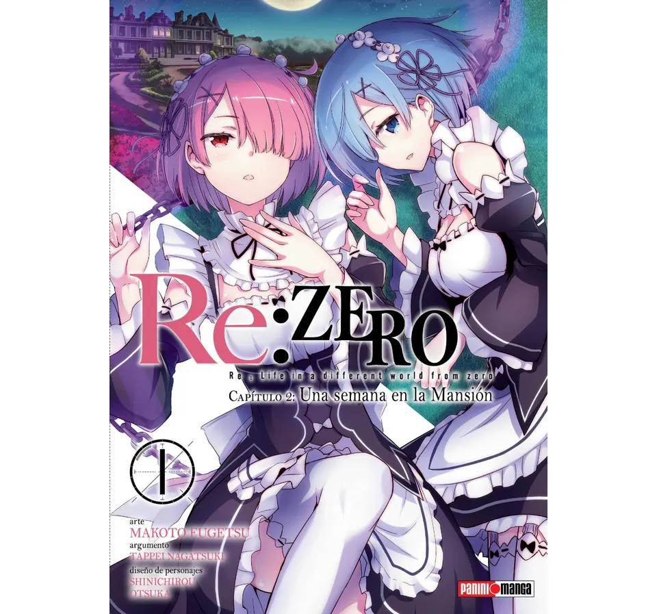 Portada Re:Zero Chapter Two 1 – Panini Argentina