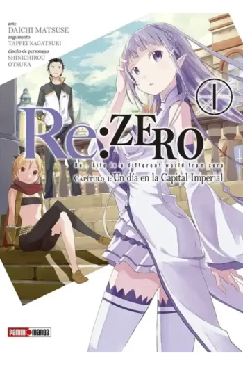 Portada Re:Zero Chapter One 1 – Panini Argentina