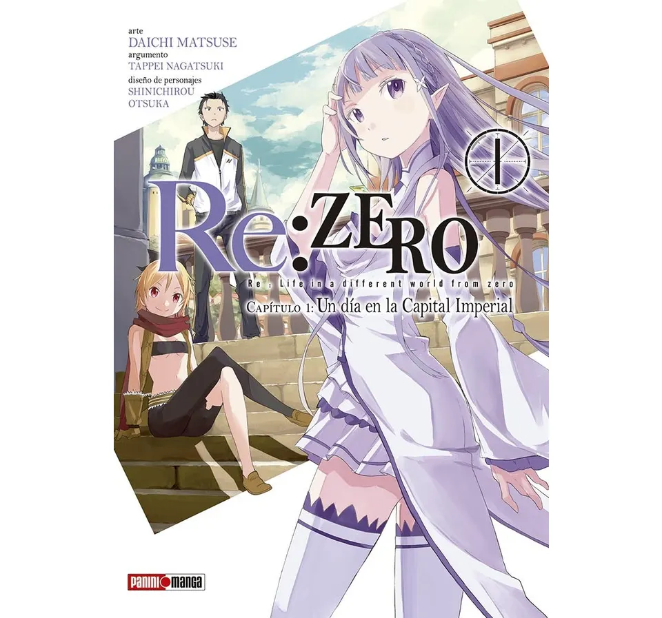 Portada Re:Zero Chapter One 1 – Panini Argentina
