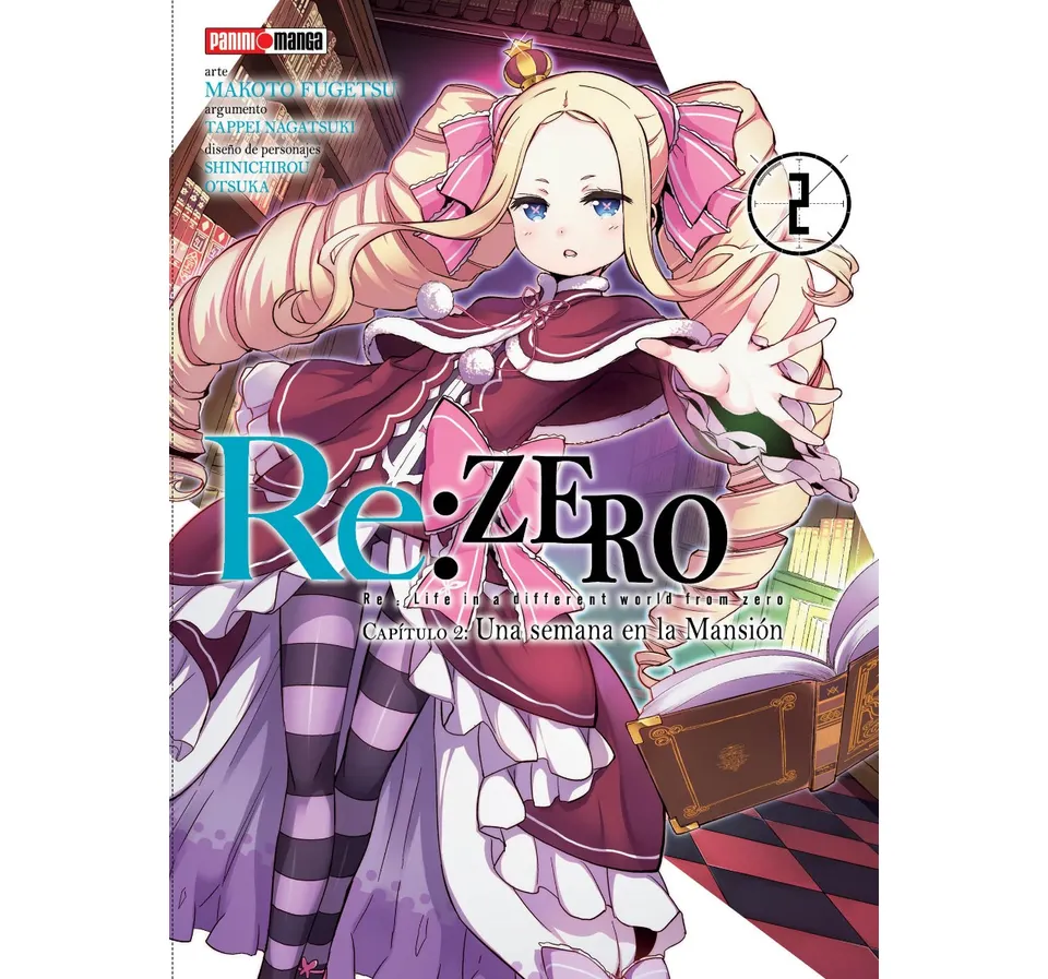 Portada Re:Zero Chapter Two 2 – Panini Argentina