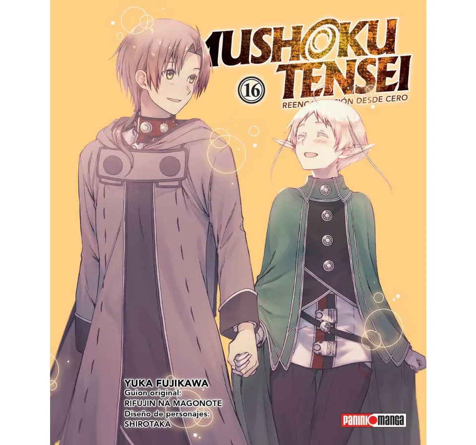 Portada Mushoku Tensei 16 – Panini Argentina