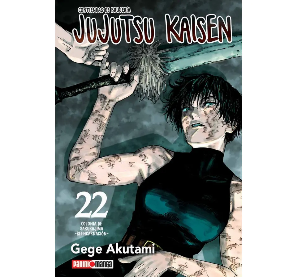 Portada Jujutsu Kaisen 22 – Panini Argentina