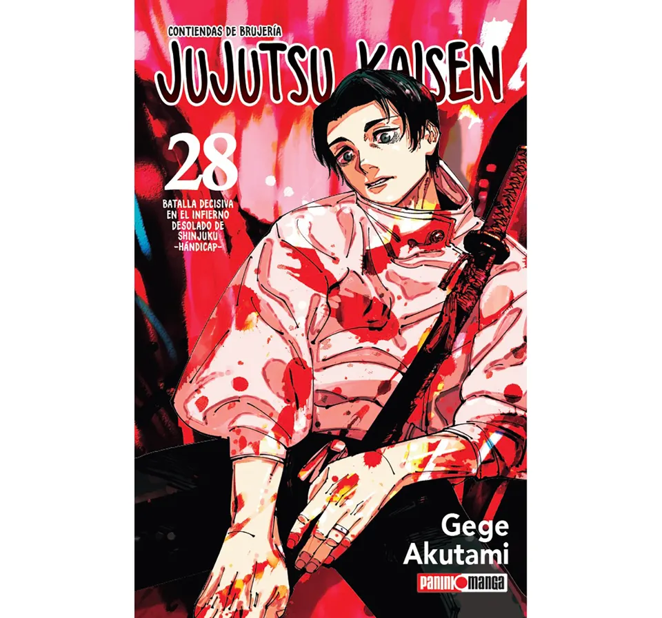 Portada Jujutsu Kaisen 28 – Panini Argentina