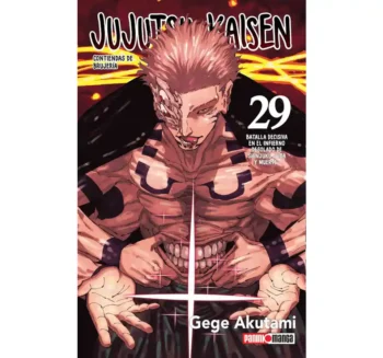 Portada Jujutsu Kaisen 29 – Panini Argentina