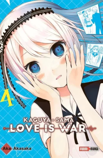 Portada Kaguya-sama: Love is War 4 – Panini Argentina