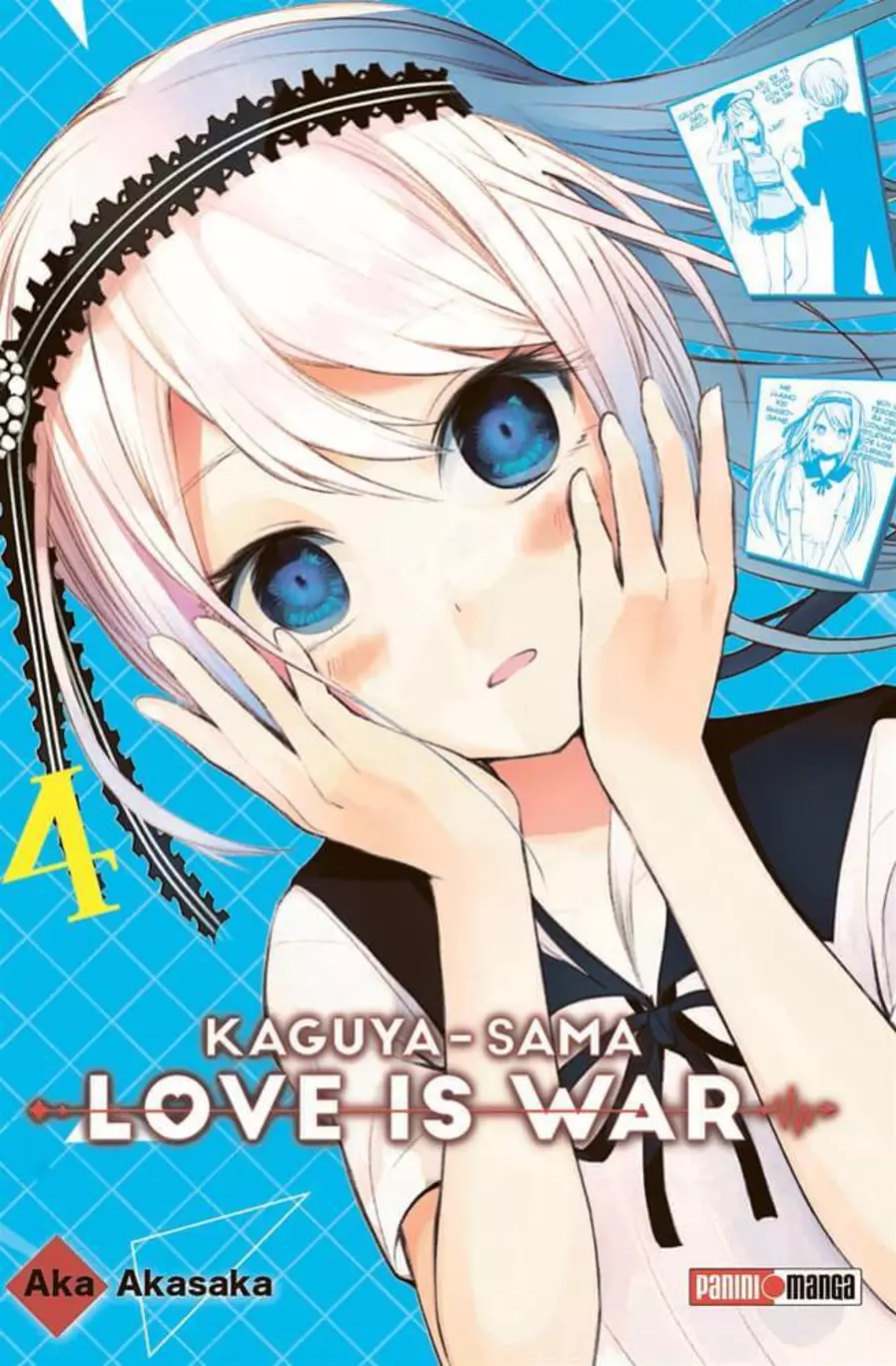 Portada Kaguya-sama: Love is War 4 – Panini Argentina