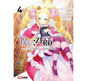 Portada Re:Zero Chapter Four 4 – Panini Argentina