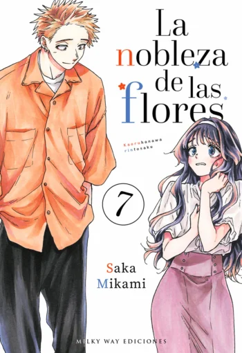 Portada La nobleza de las flores 7 – Milky Way