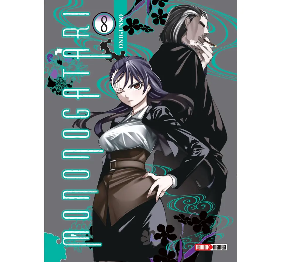 Portada Mononogatari 8 – Panini Argentina