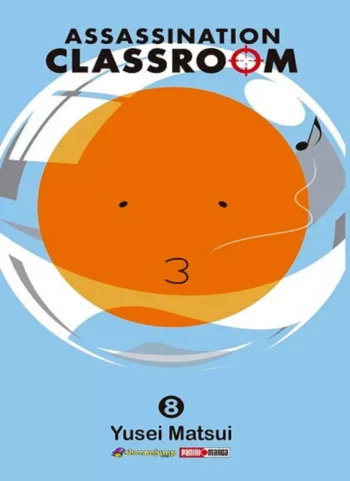 Portada Assassination Classroom 8 – Panini Argentina