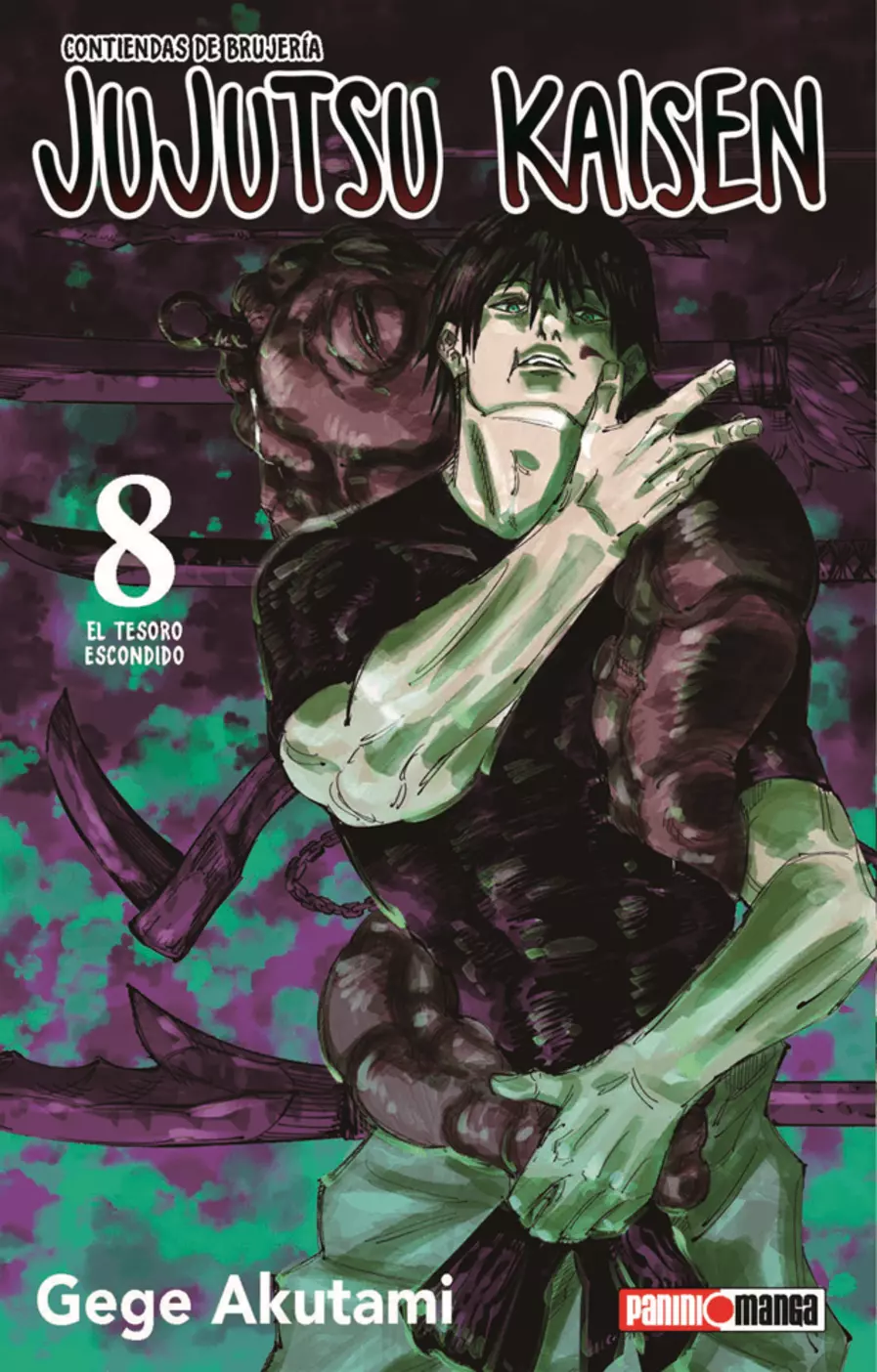 Portada Jujutsu Kaisen 8 – Panini Argentina