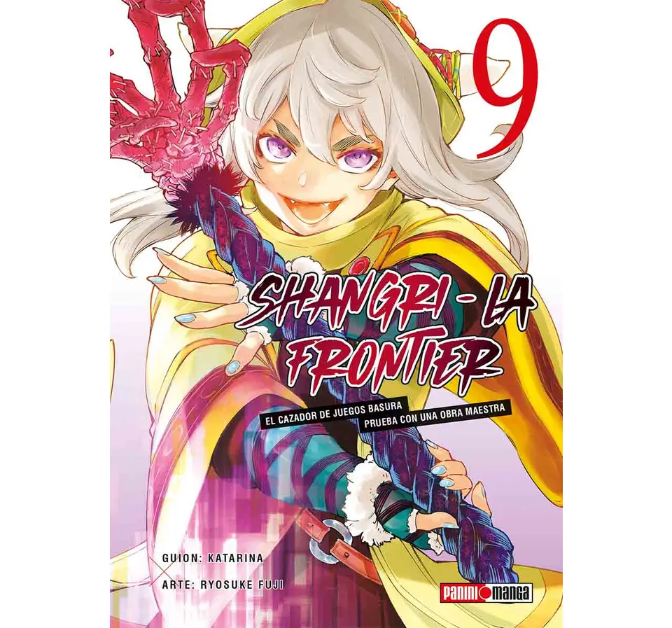 Portada Shangri La Frontier 9 – Panini Argentina