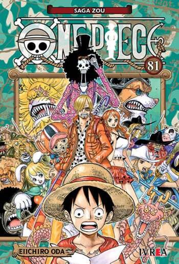 Portada One Piece 81 – Ivrea Argentina