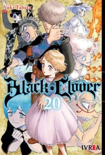Portada Black Clover 20 – Ivrea Argentina