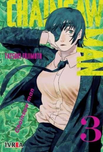 Portada Chainsaw Man 3 – Ivrea Argentina