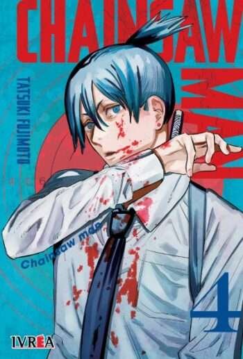 Portada Chainsaw Man 4 – Ivrea Argentina