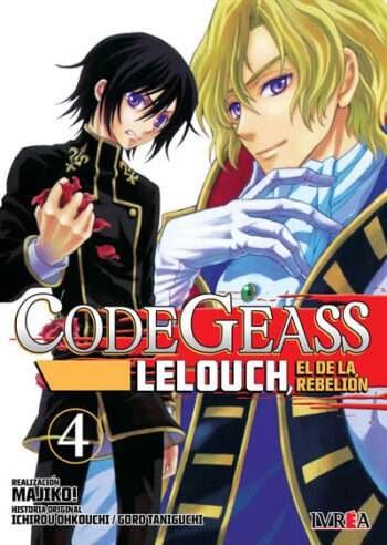 Portada Code Geass: Lelouch El De La Rebelion 4 – Ivrea Argentina