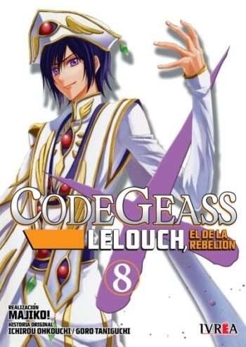 Portada Code Geass: Lelouch El De La Rebelion 8 – Ivrea Argentina