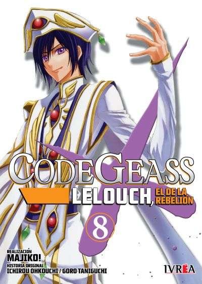 Portada Code Geass: Lelouch El De La Rebelion 8 – Ivrea Argentina