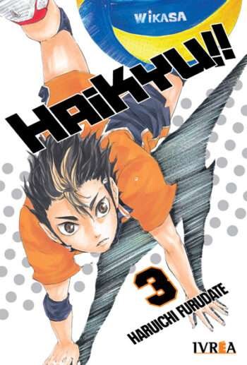 Portada Haikyuu!! 3 – Ivrea Argentina