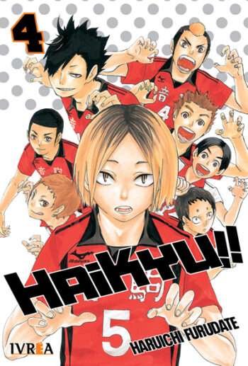 Portada Haikyuu!! 4 – Ivrea Argentina