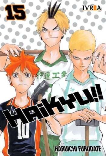 Portada Haikyuu!! 15 – Ivrea Argentina