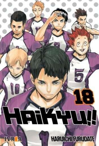 Portada Haikyuu!! 18 – Ivrea Argentina