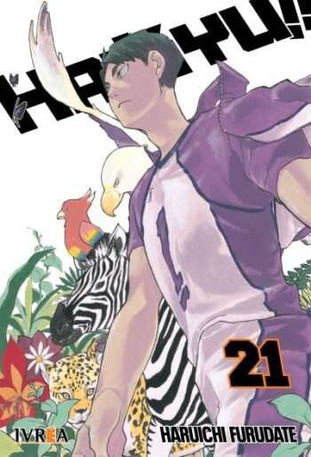 Portada Haikyuu!! 21 – Ivrea Argentina