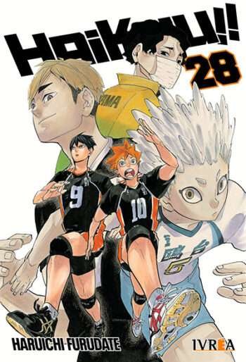 Portada Haikyuu!! 28 – Ivrea Argentina