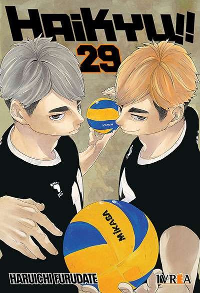 Portada Haikyuu!! 29 – Ivrea Argentina
