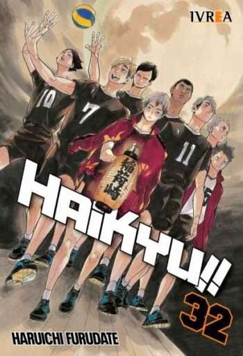 Portada Haikyuu!! 32 – Ivrea Argentina