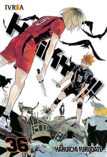 Portada Haikyuu!! 36 – Ivrea Argentina