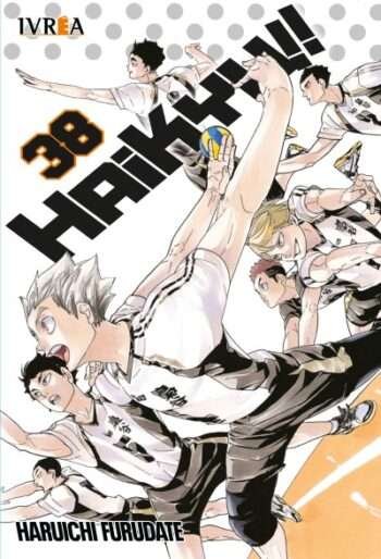 Portada Haikyuu!! 38 – Ivrea Argentina
