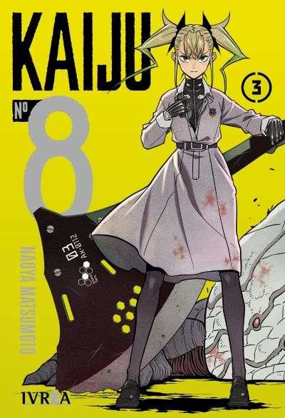 Portada Kaiju No 8 3 – Ivrea Argentina