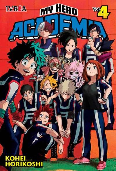 Portada My Hero Academia 4 – Ivrea Argentina