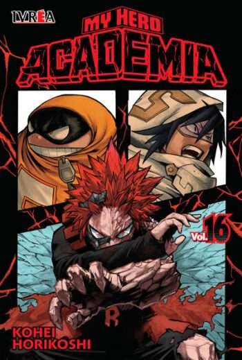 Portada My Hero Academia 16 – Ivrea Argentina