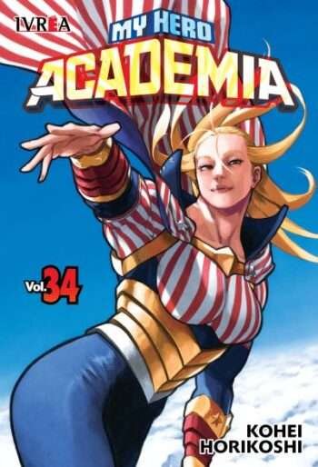Portada My Hero Academia 34 – Ivrea Argentina