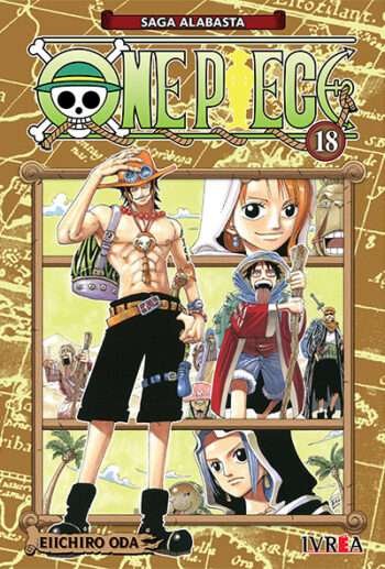 Portada One Piece 18 – Ivrea Argentina