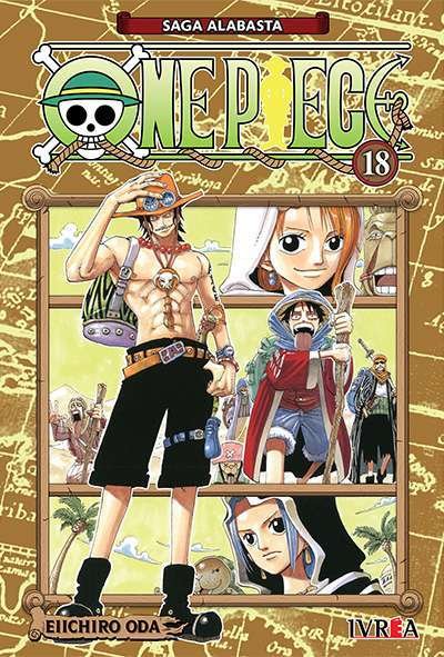 Portada One Piece 18 – Ivrea Argentina