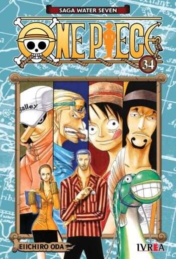Portada One Piece 34 – Ivrea Argentina