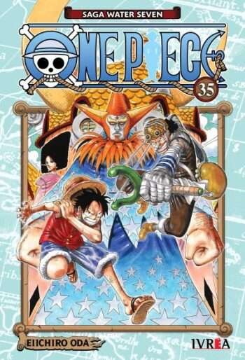Portada One Piece 35 – Ivrea Argentina
