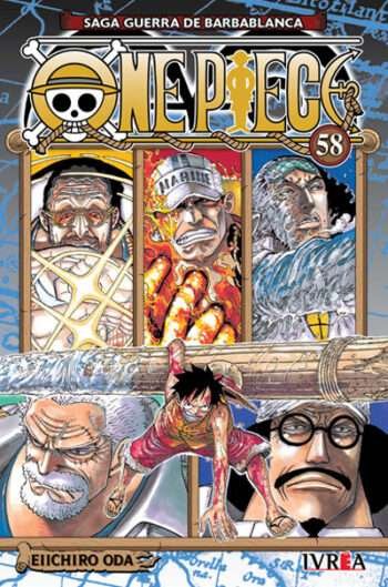 Portada One Piece 58 – Ivrea Argentina