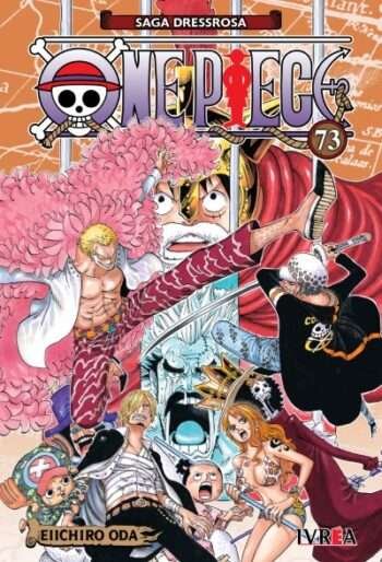 Portada One Piece 73 – Ivrea Argentina