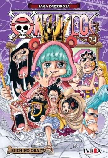 Portada One Piece 74 – Ivrea Argentina