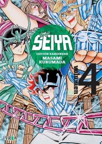 Portada Saint Seiya Ed. Kanzenban 4 – Ivrea Argentina