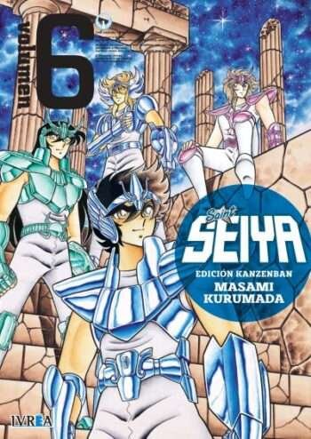 Portada Saint Seiya Ed. Kanzenban 6 – Ivrea Argentina